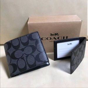 Authentic COACH men wallet
